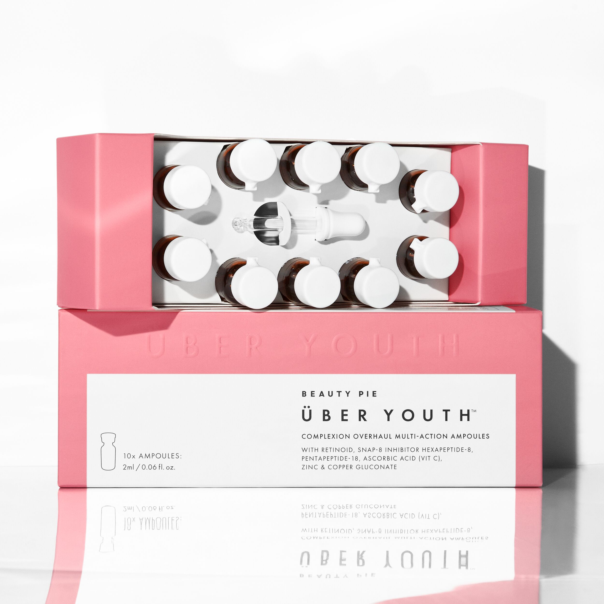Über Youth Complexion Overhaul Multi-action Ampoules